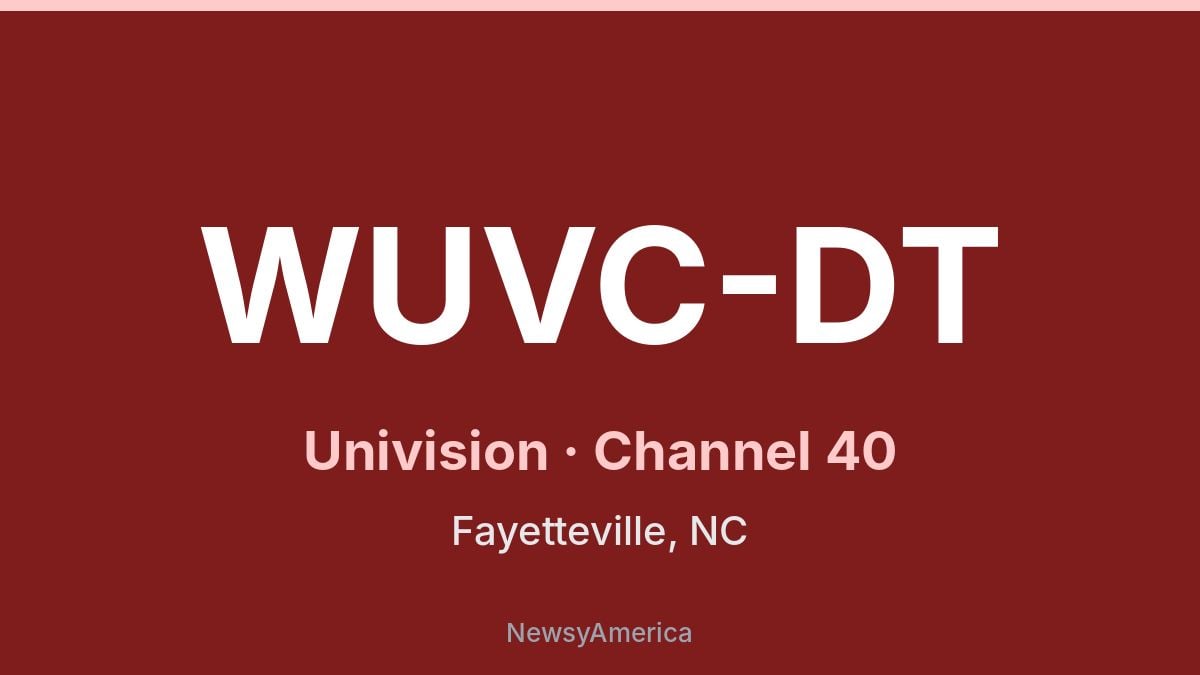 WUVC-DT – Univision 40 Raleigh