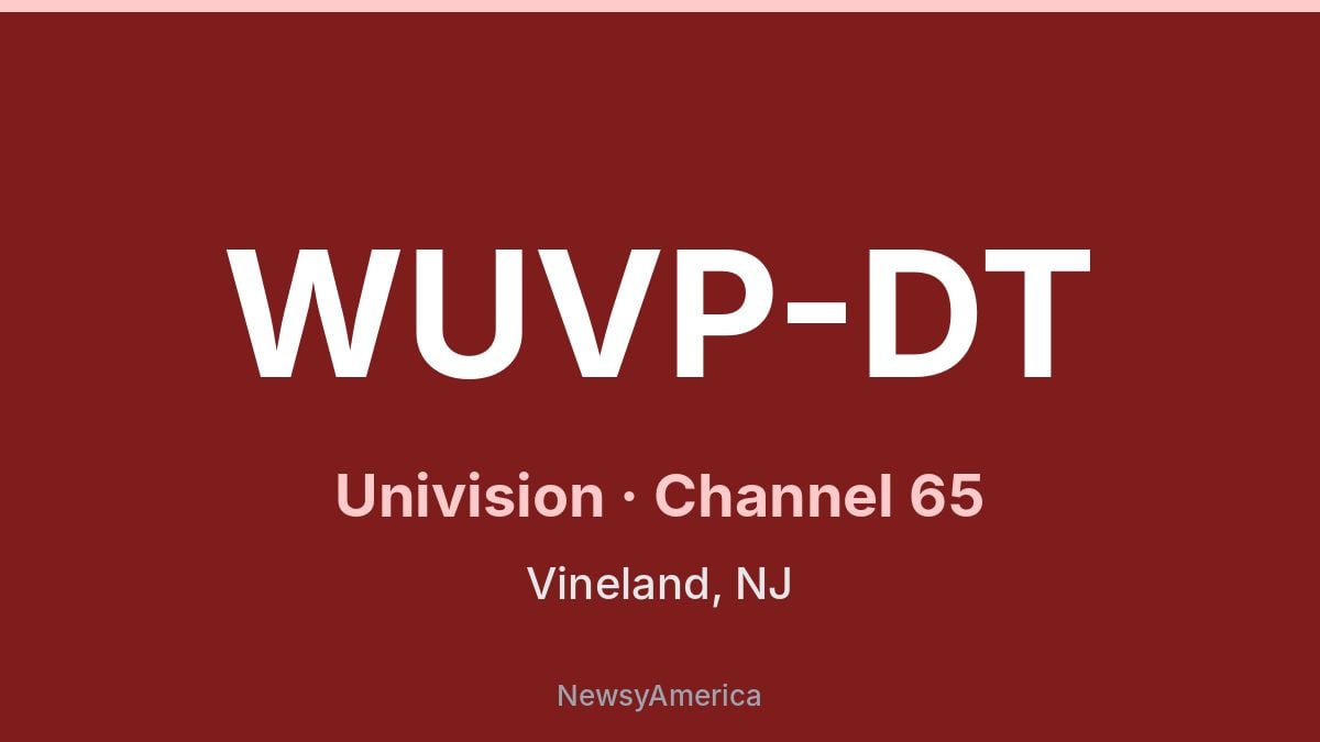 WUVP-DT – Univision 65 Philadelphia