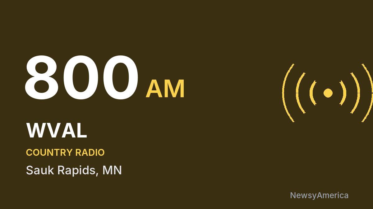 WVAL 800 AM – Sauk Rapids