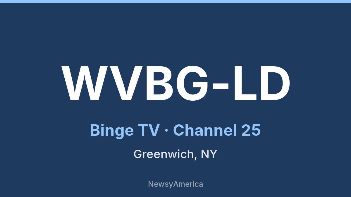 WVBG-LD – Binge TV 25 Greenwich