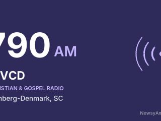 WVCD 790 AM, Bamberg-Denmark, SC