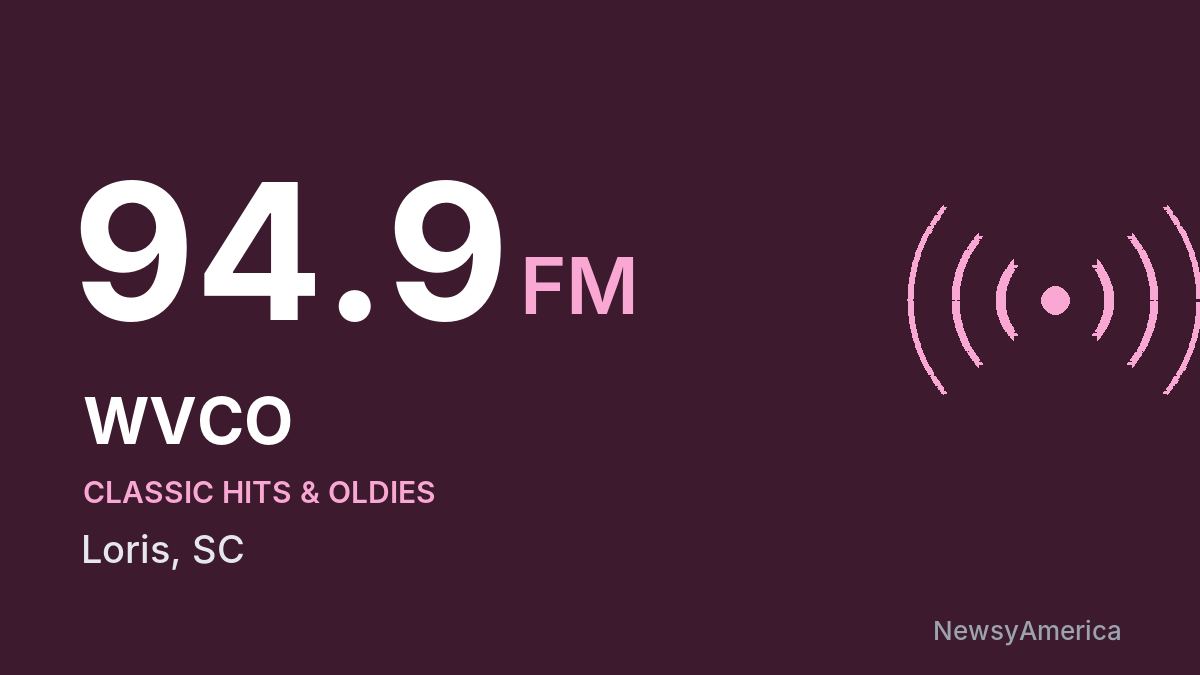 WVCO 94.9 FM – Loris