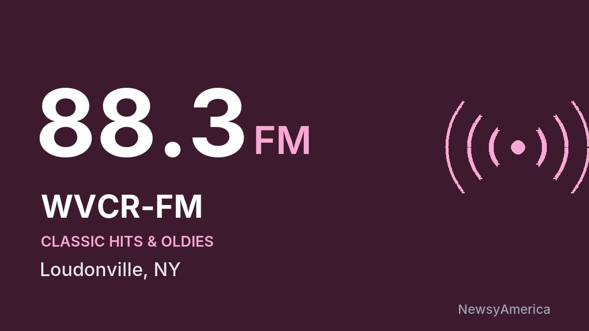 WVCR-FM 88.3 FM – Loudonville
