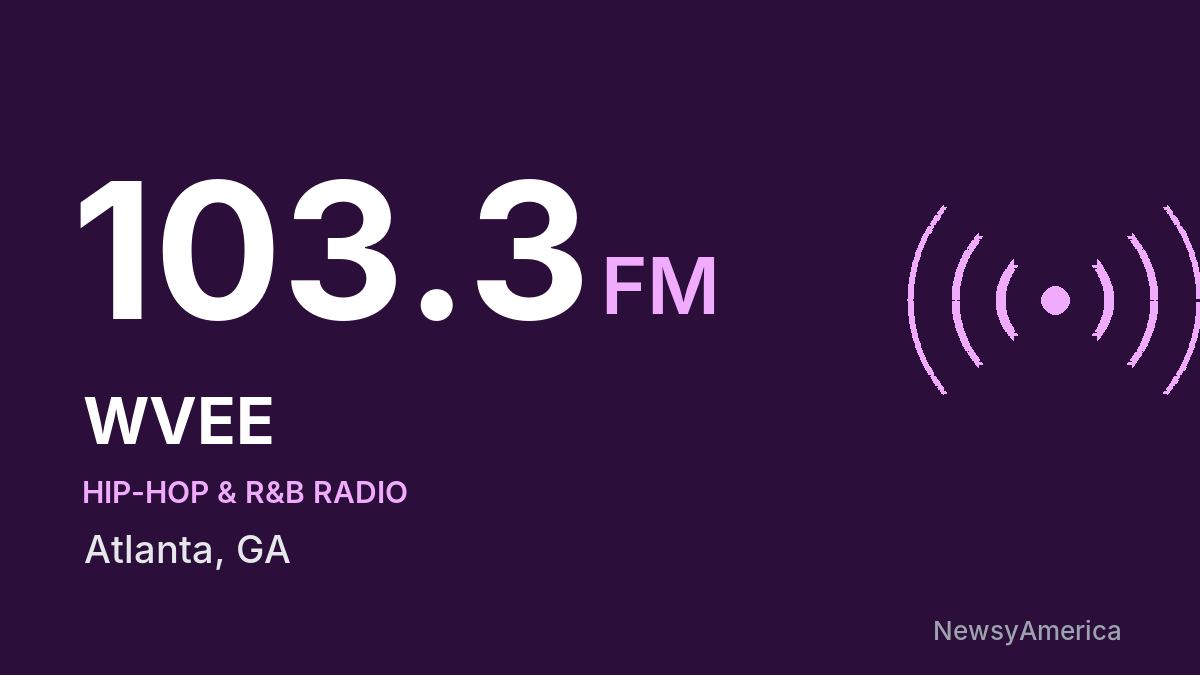 WVEE 103.3 FM – Atlanta