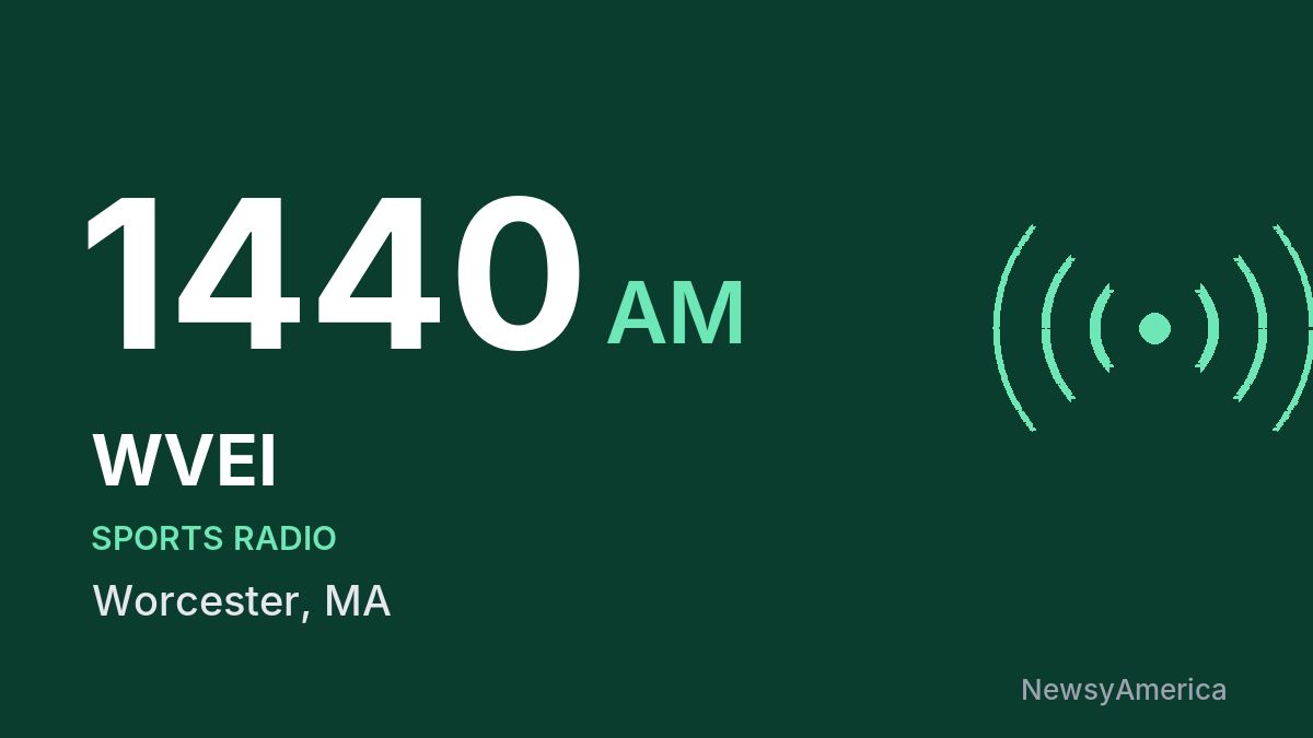 WVEI 1440 AM – Worcester