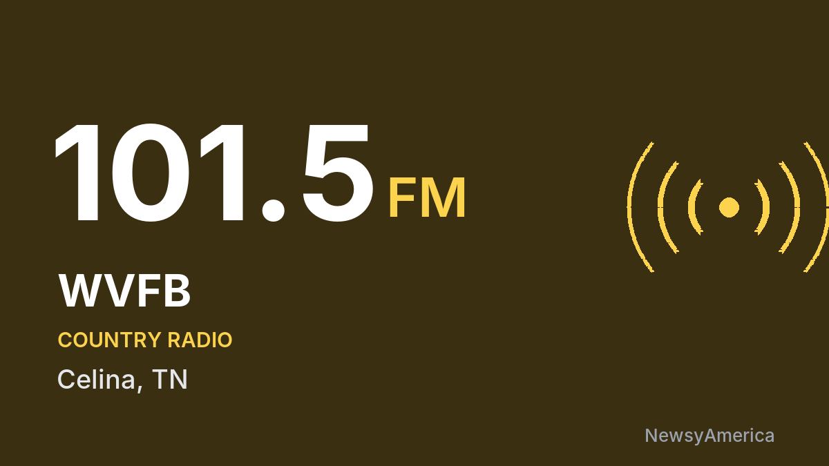 WVFB 101.5 FM – Celina