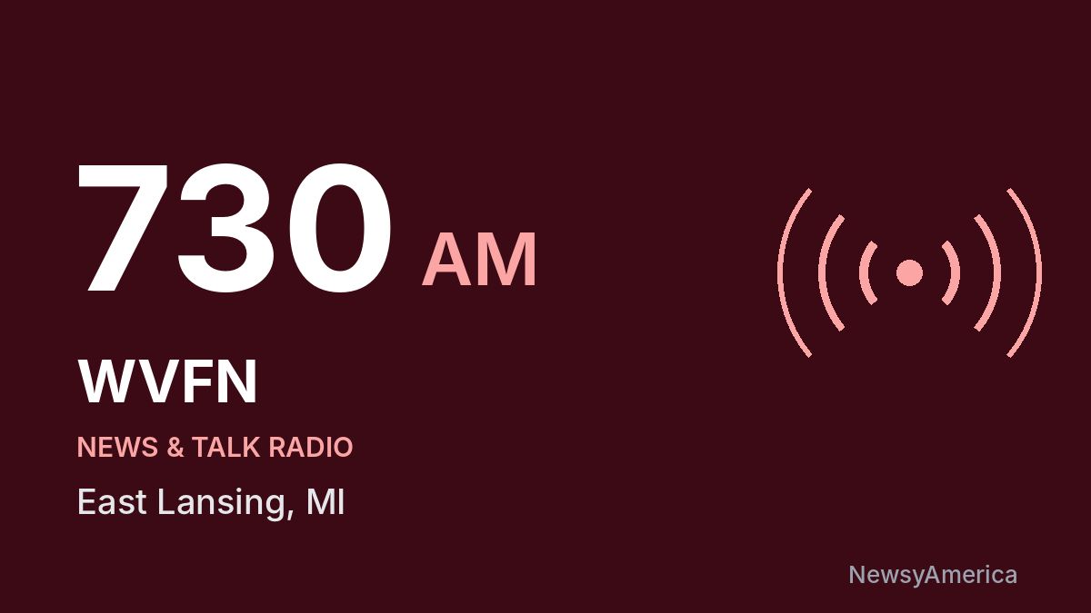 WVFN 730 AM – East Lansing