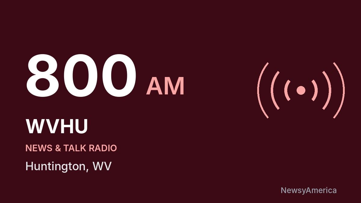 WVHU 800 AM – Huntington