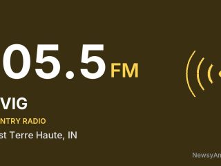WVIG 105.5 FM, West Terre Haute, IN