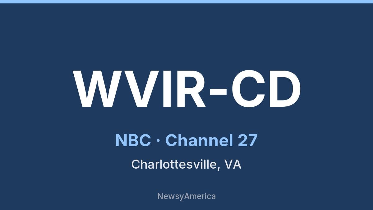 WVIR-CD – NBC 27 Charlottesville