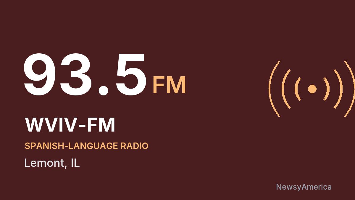 WVIV-FM 93.5 FM – Lemont