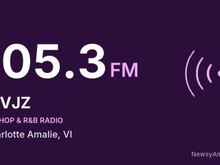 WVJZ 105.3 FM, Charlotte Amalie, VI