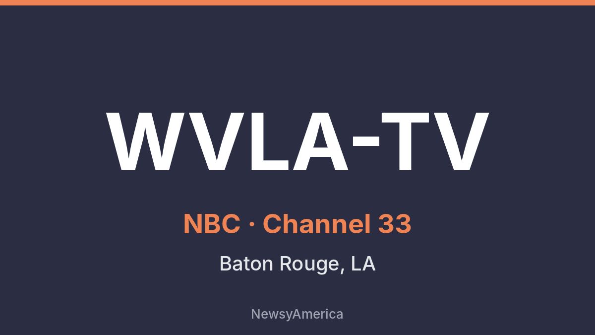 WVLA-TV – NBC 33 Baton Rouge