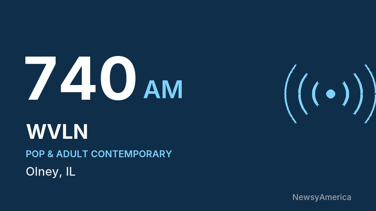 WVLN 740 AM – Olney
