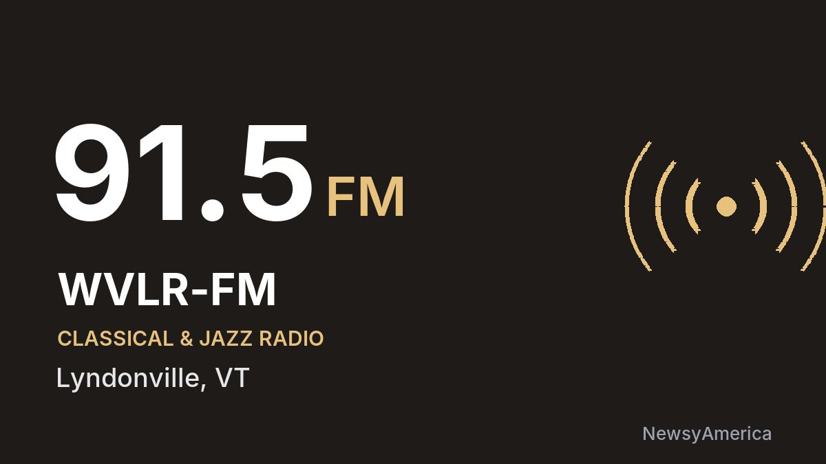 WVLR-FM 91.5 FM – Lyndonville