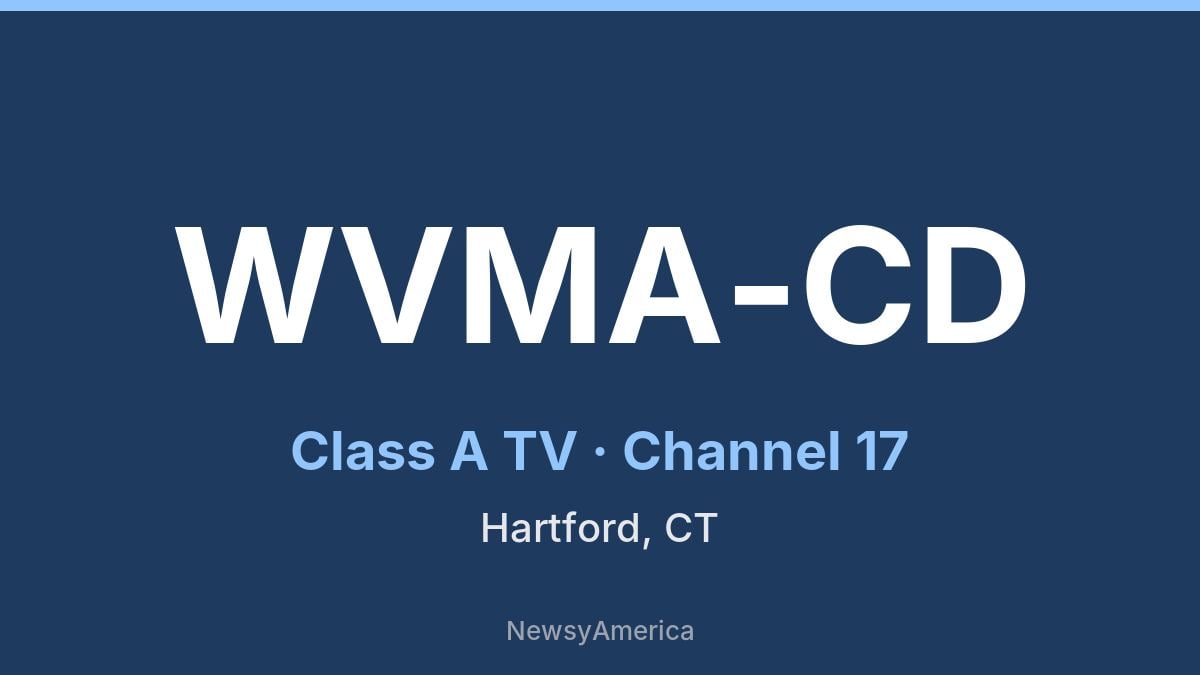 WVMA-CD – Channel 17 Providence
