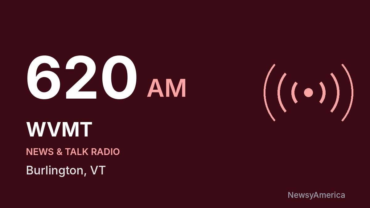 WVMT 620 AM – Burlington
