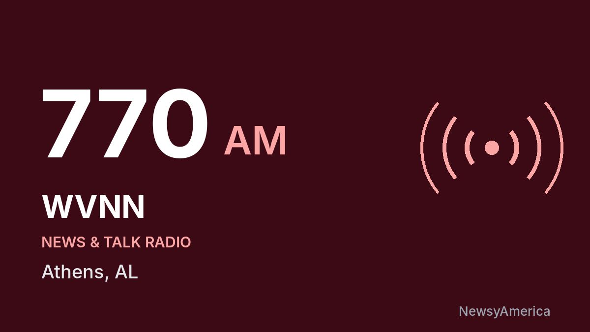 WVNN 770 AM – Athens