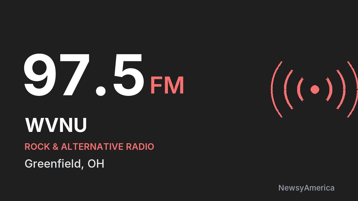 WVNU 97.5 FM – Greenfield
