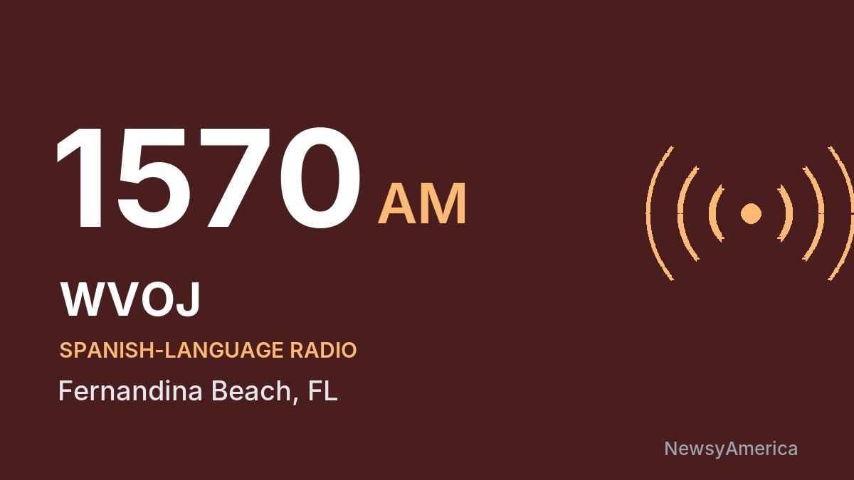 WVOJ 1570 AM – Fernandina Beach