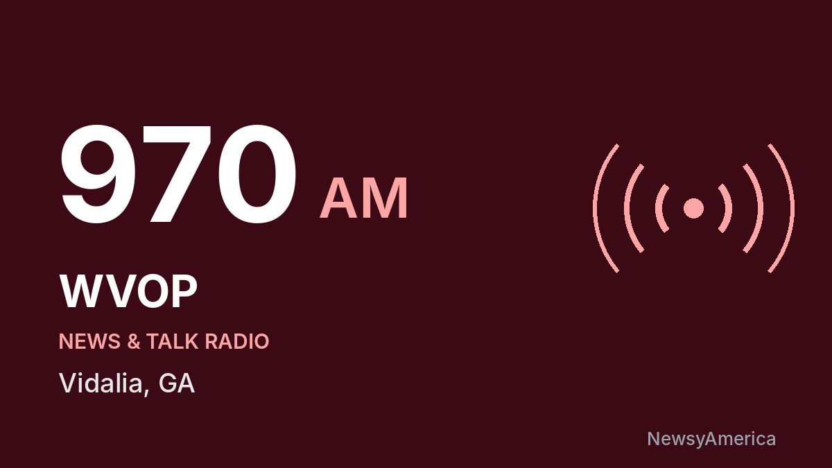 WVOP 970 AM – Vidalia