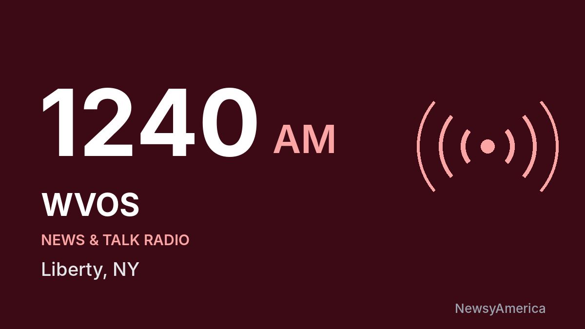WVOS 1240 AM – Liberty