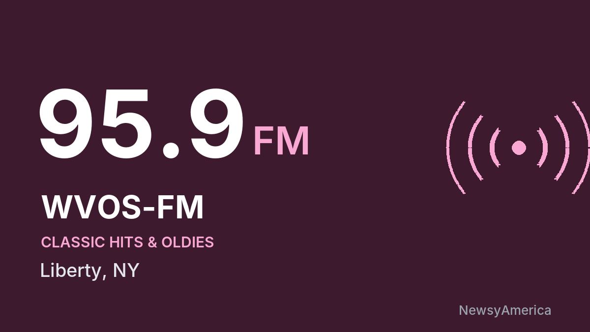 WVOS-FM 95.9 FM – Liberty