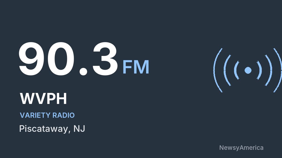 WVPH 90.3 FM – Piscataway