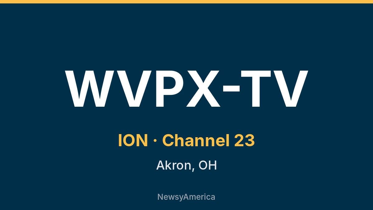 WVPX-TV – ION 23 Cleveland