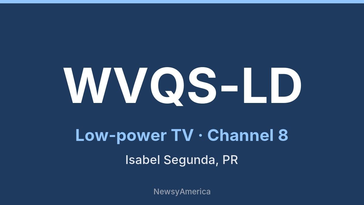 WVQS-LD – Channel 8 Isabel Segunda