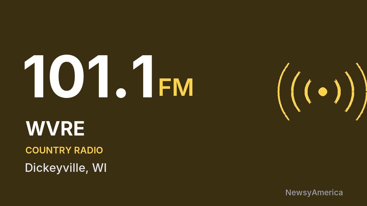 WVRE 101.1 FM – Dickeyville