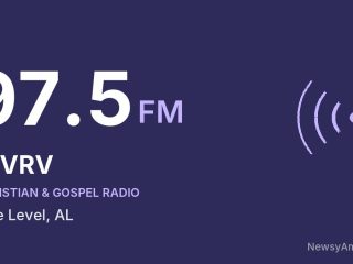 WVRV 97.5 FM, Pine Level, AL