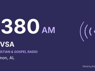 WVSA 1380 AM, Vernon, AL