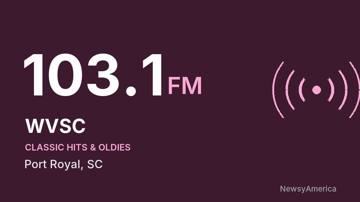 WVSC 103.1 FM – Port Royal