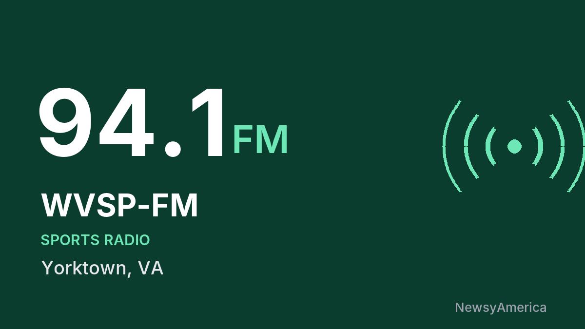 WVSP-FM 94.1 FM – Yorktown