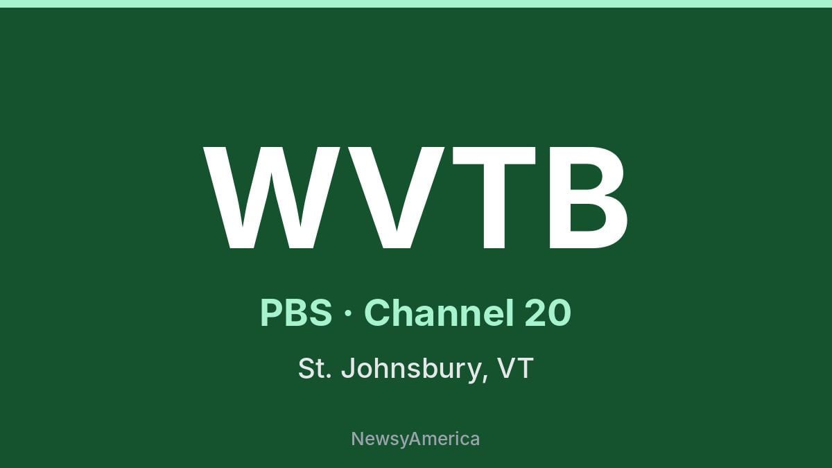 WVTB – PBS 20 Burlington