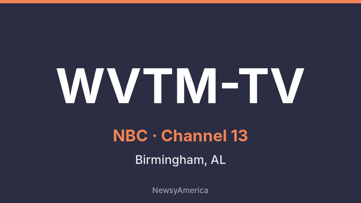 WVTM-TV – NBC 13 Birmingham
