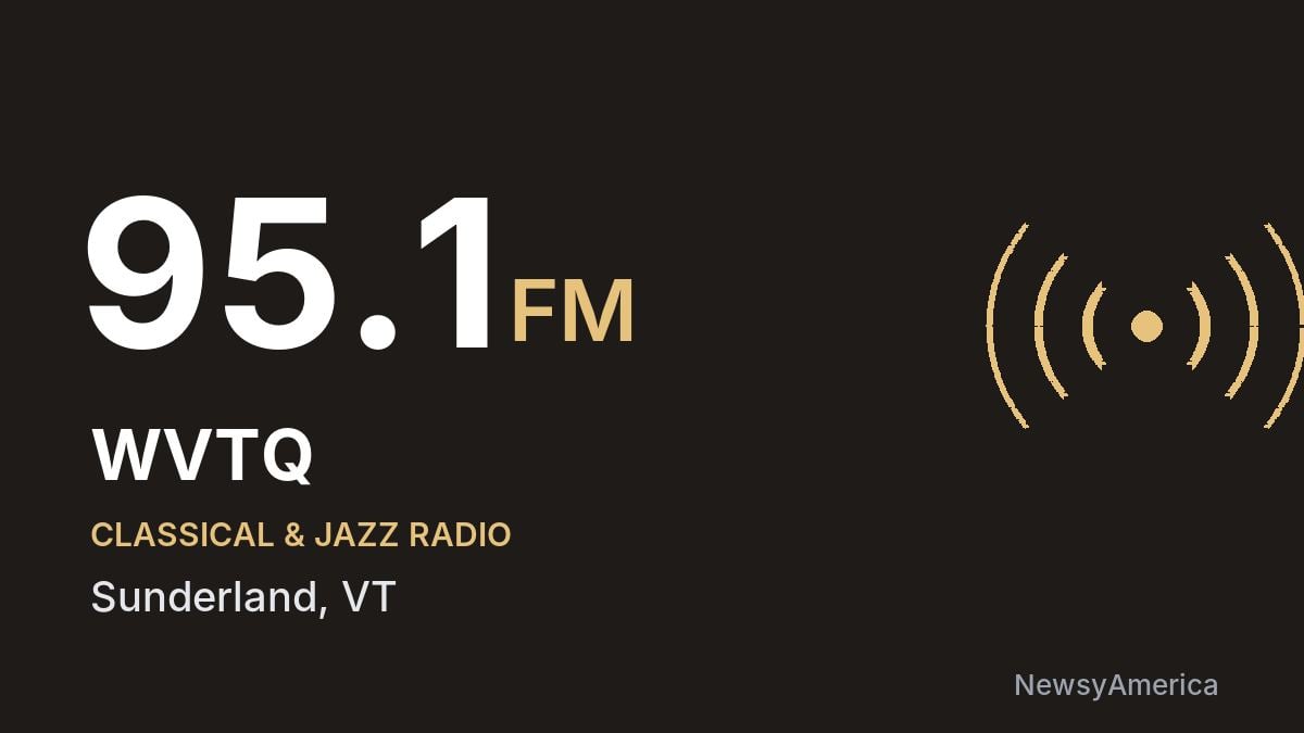 WVTQ 95.1 FM – Sunderland