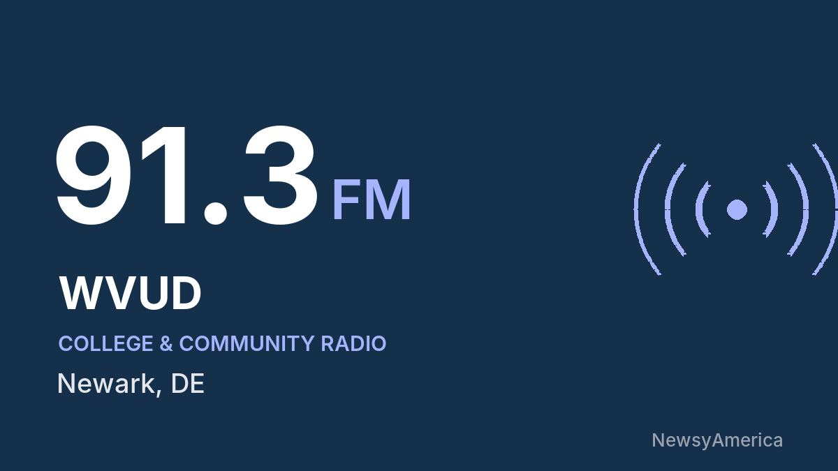 WVUD 91.3 FM – Newark