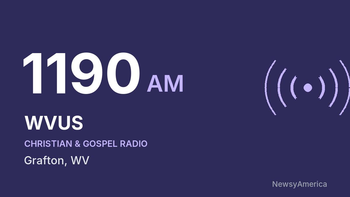 WVUS 1190 AM – Grafton