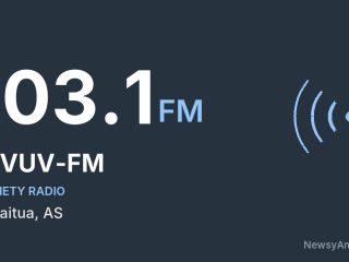 WVUV-FM 103.1 FM, Fagaitua, AS