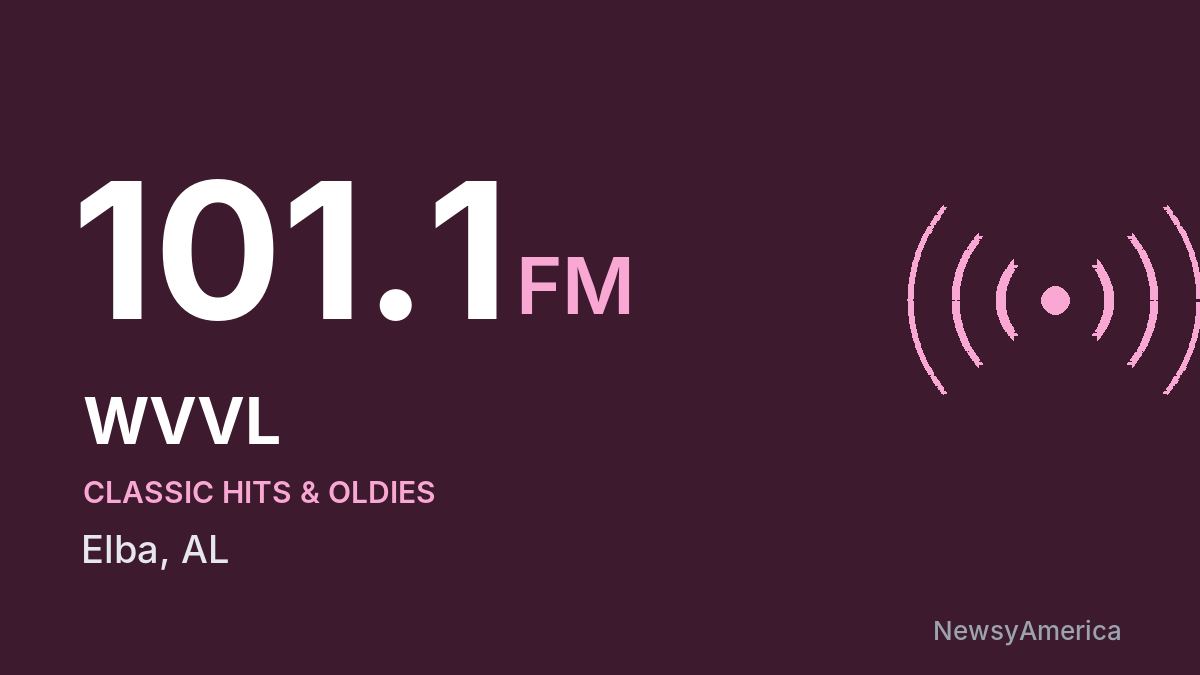 WVVL 101.1 FM – Elba