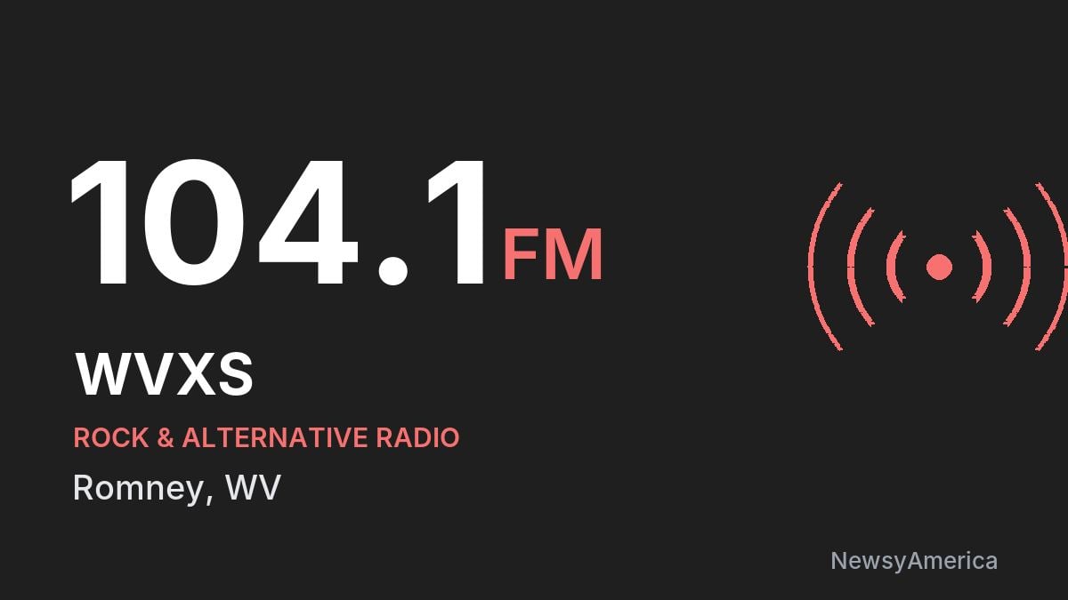 WVXS 104.1 FM – Romney