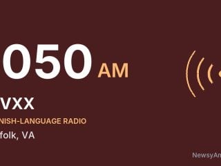 WVXX 1050 AM, Norfolk, VA