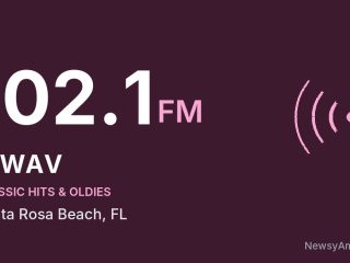 WWAV 102.1 FM, Santa Rosa Beach, FL