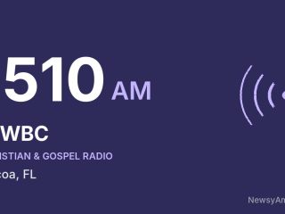 WWBC 1510 AM, Cocoa, FL