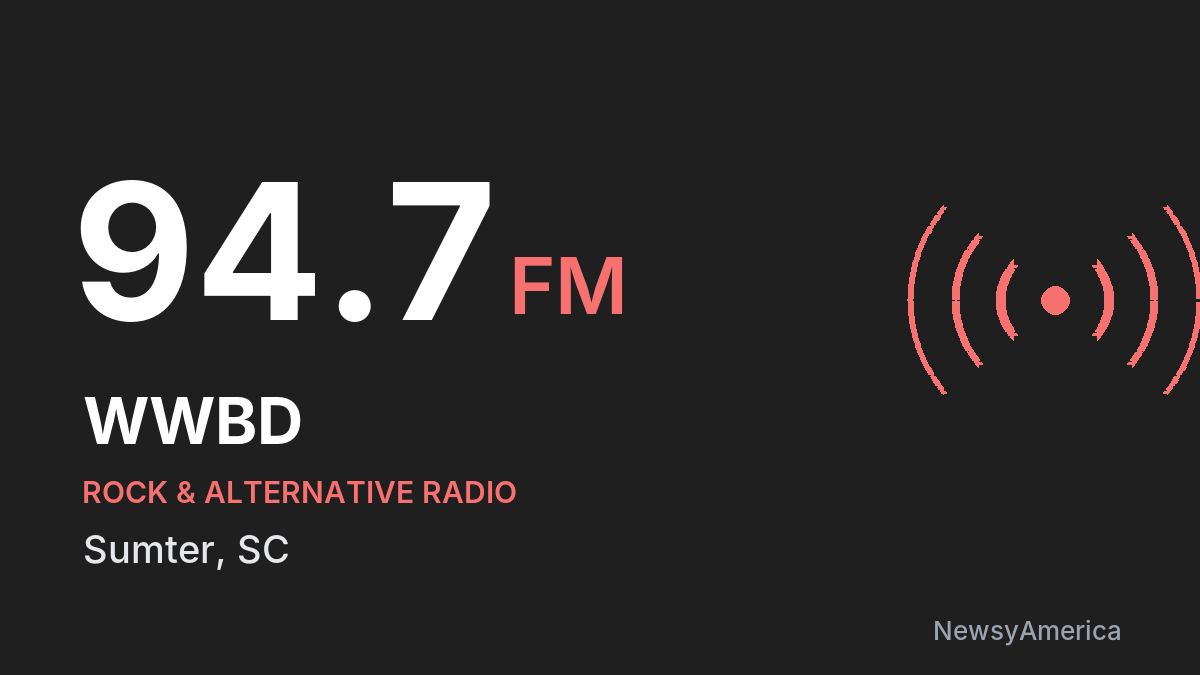 WWBD 94.7 FM – Sumter