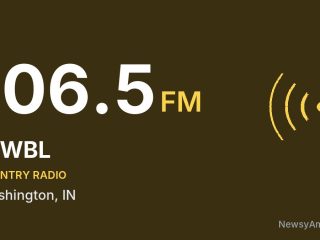 WWBL 106.5 FM, Washington, IN