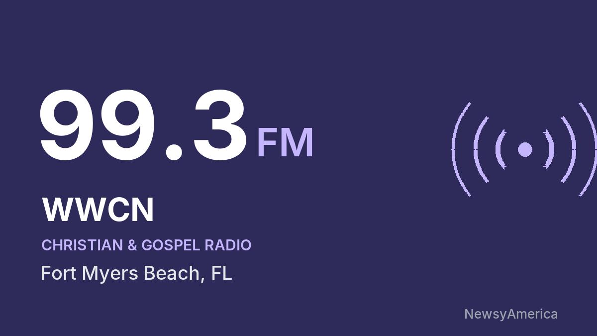 WWCN 99.3 FM – Fort Myers Beach