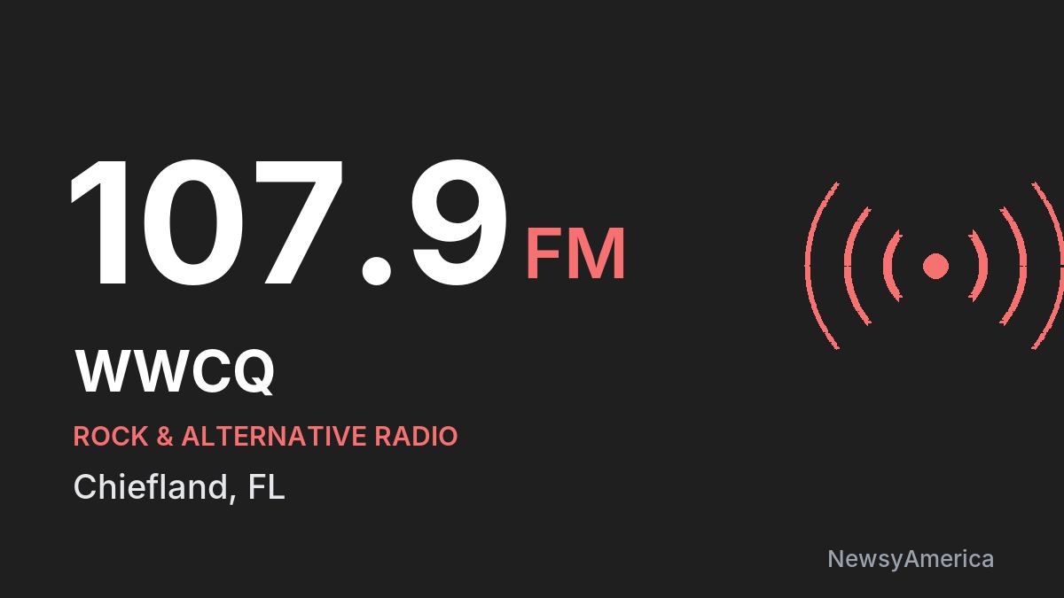 WWCQ 107.9 FM – Chiefland